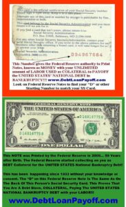Federal Reserve Notes From Social Security Insurance Pays U S Debt